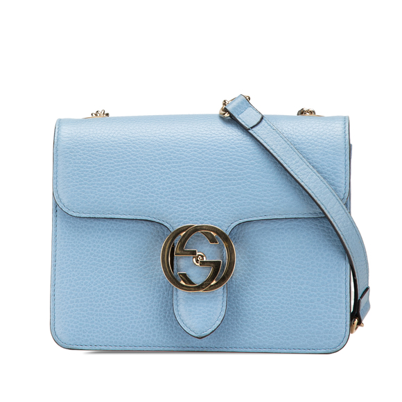 Pre-Loved Gucci Small Dollar Calfskin Interlocking G Crossbody - Picture 1 of 12